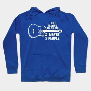 Introverted Guitarist Hoodie